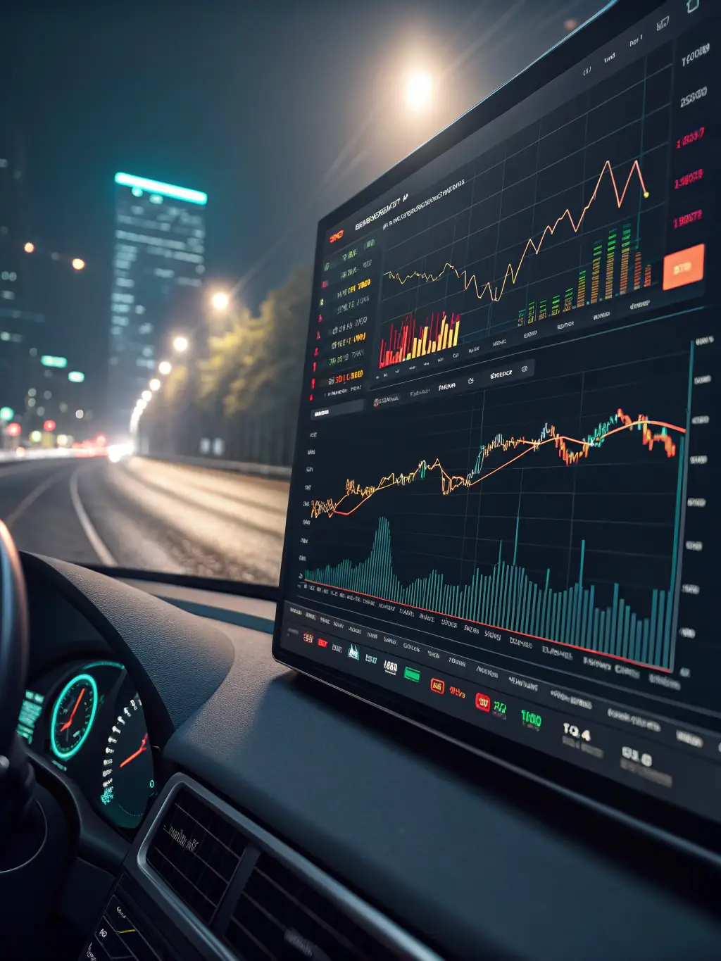 A clean and intuitive dashboard interface displaying key mining metrics, highlighting the single point of contact provided by MinerOps.